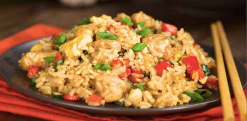 VEGETABLE CHICKEN/ BEEF FRIED RICE